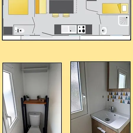 Mobilhome Avec Piscine- A 10 Minutes