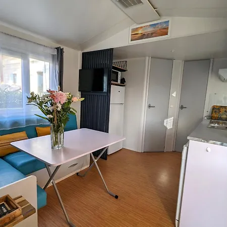 Mobilhome Avec Piscine- A 10 Minutes